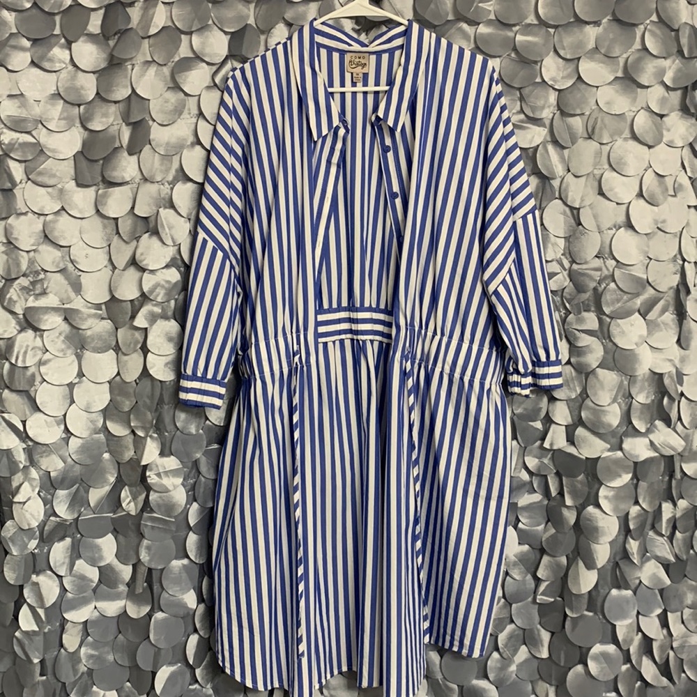 Como Vintage striped dress.